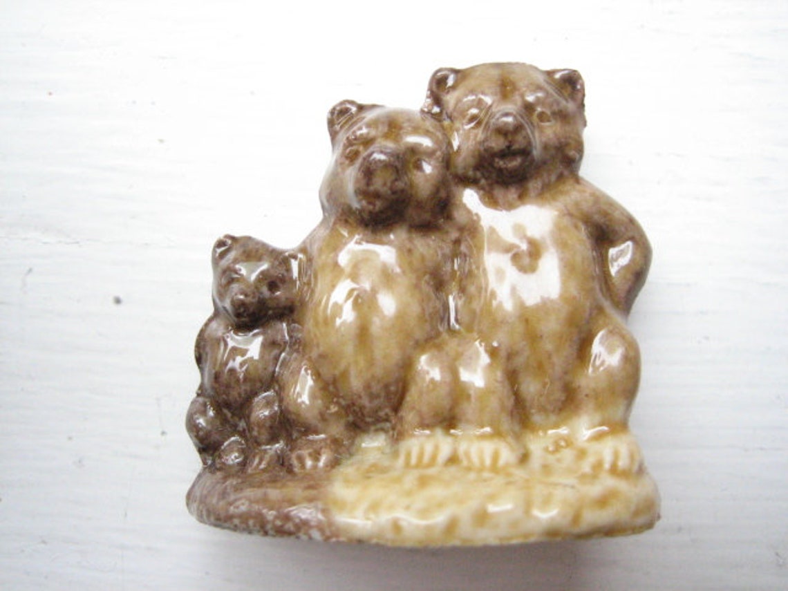 Vintage Wade the 3 bears the three bears figurine WADE Etsy