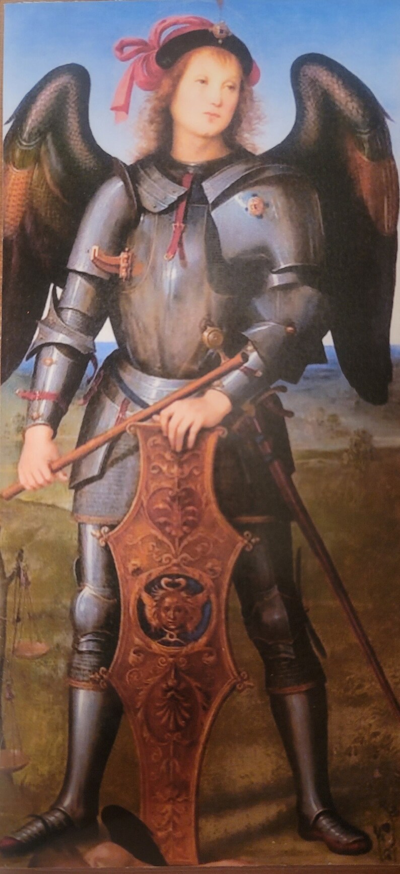 NEW LARGE PRINT St. Michael Novena Prayer Card - Etsy