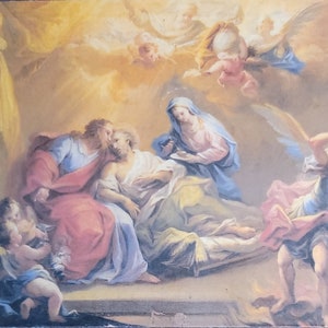 NIEUWE GROTERE PRINT Gebed tot Sint-Jozef voor een gelukkige dood!
