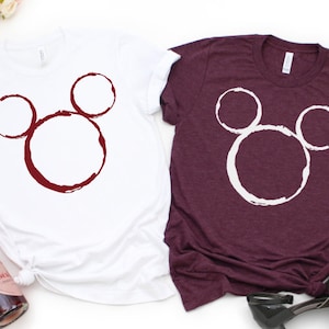 Eat Drink See the World Tee, EPCOT Tee, EPCOT Shirt, Food and Wine Tee, Disney Shirt, Disney Girl&#39;s Trip, Mickey Wine Shirt Tee