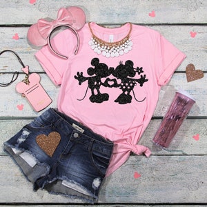 Mickey and Minnie Shirt Tee, Disney Shirt, Disney Tee, Disney Vacation Shirt, Disney Tank, Disney Family Shirts, Disney Love Girls Shirt Tee