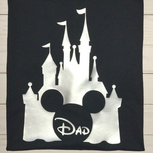 Dad Disney Shirt, Men&#39;s Disney Shirt, Men&#39;s Disney Tee, Disney Family Shirts, Disney Adult Shirts, Disney Matching Shirts, Disney Castle