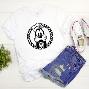 Goofy Shirt Tee | Disney Goofy Shirt | Disney Vacation Shirt | Disney Squad Goals Tee Shirt | Checkered Goofy Tee Shirt | Disney Fab 5 Tee