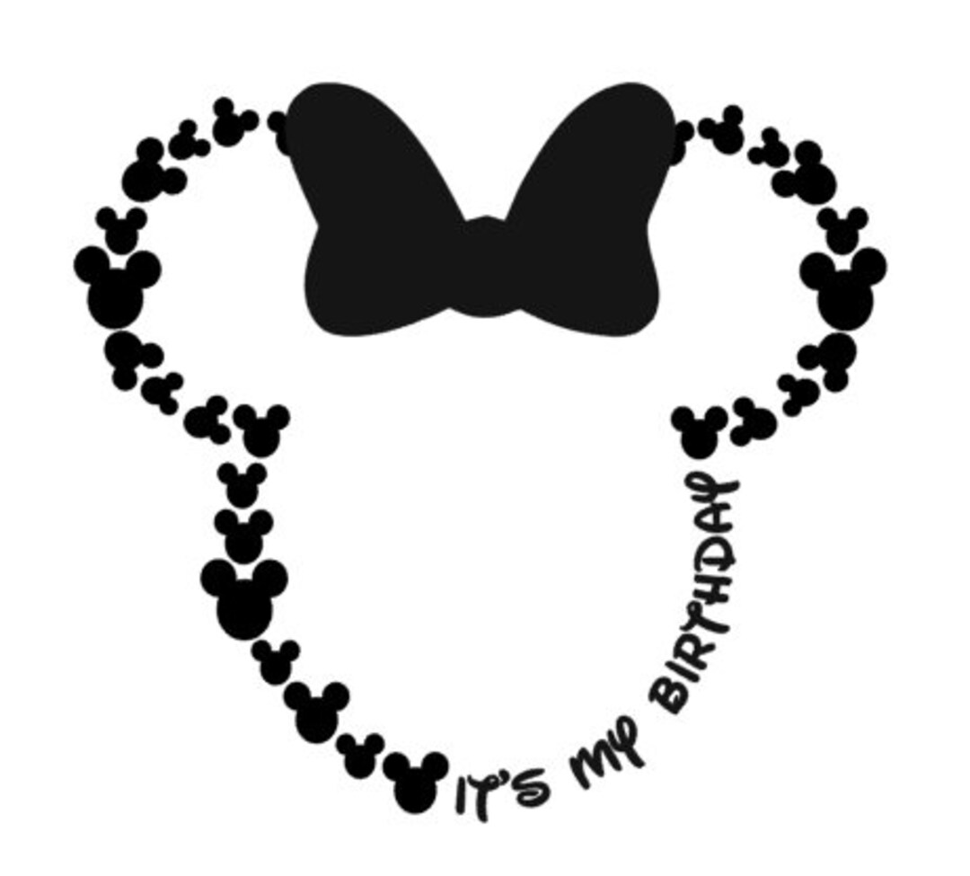 Disney It's My Birthday Tee Shirt Disney Tee Shirt Etsy