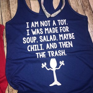 Forky Tank, Toy Story Shirt, Disney Tee, Disney Tank, Toy Story Tank, Toy Story Tee, Toy Story Land