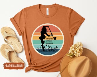 Funny Plant Lover Shirt, Hoe Activities Vintage Tee, Dirty Gardening Humor, Plant Mom Gift, Funny Garden Pun Shirt, Adult Humor Tee for Her