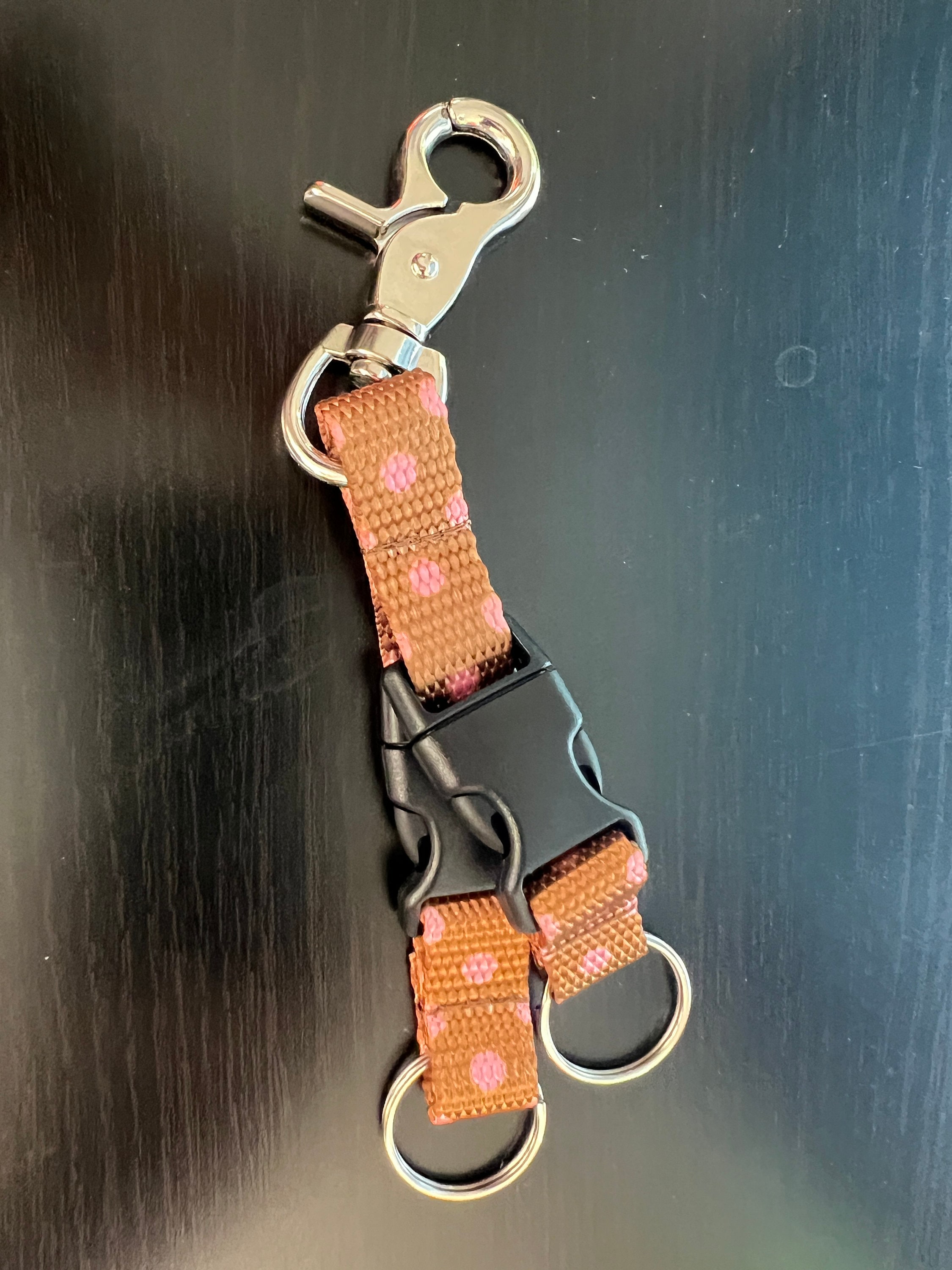 Double Clasp Keychain 