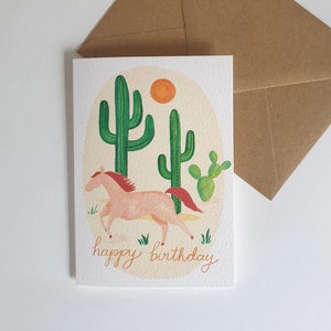 Carte cheval A6