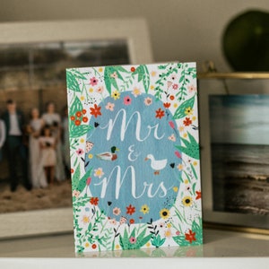 Tarjeta Mr & Mrs A6