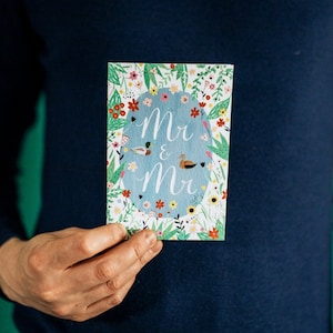 Tarjeta Mr & Mr A6