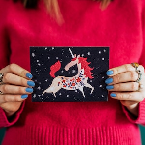 Unicorno A6 Card