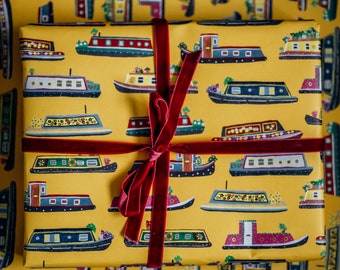 Boat Wrapping Paper