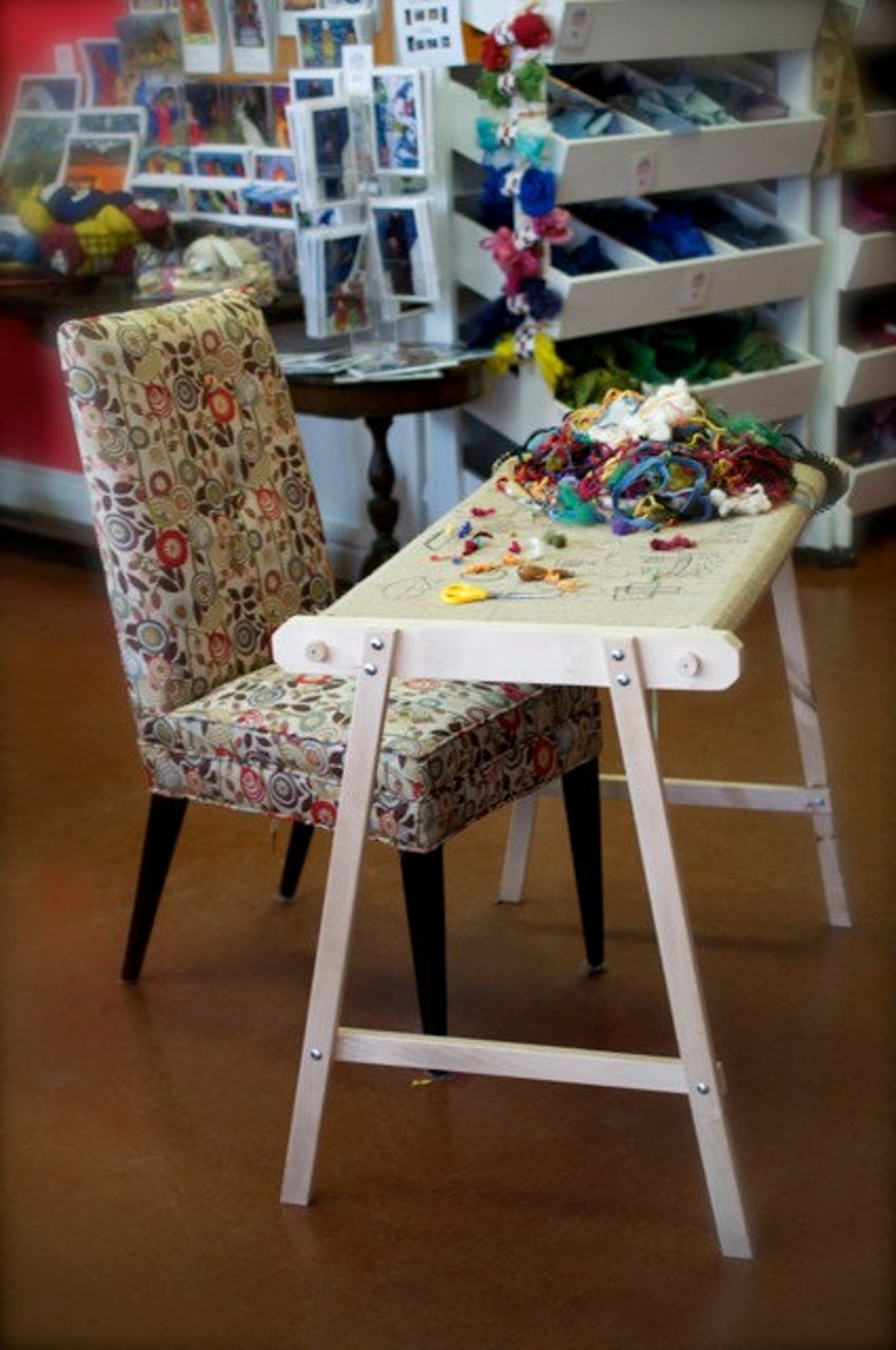 Solid Hardwood Cheticamp Rug Hooking Frame Etsy