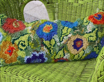 Spring Bolster Pillow Top Linen  Kit 9" x 17" by Deanne Fitzpatrick