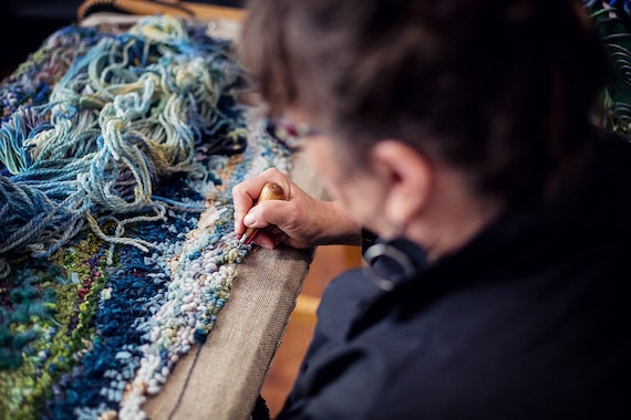 Solid Hardwood Cheticamp Rug Hooking Frame - Etsy