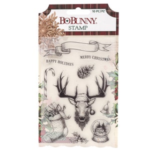 BoBunny Christmas Treasure Clear Stamps