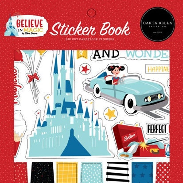 Carta Bella Believe in Magic Sticker Book