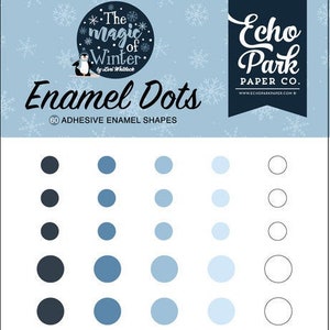 Echo Park Enamel Dots - The Magic of Winter