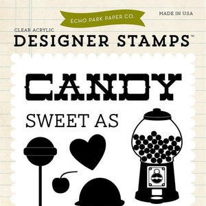 Echo Park Designer Stamps- Candy