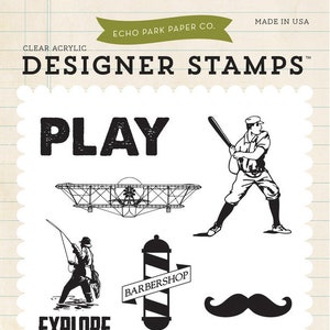 "Echo Park Designer Stempel""