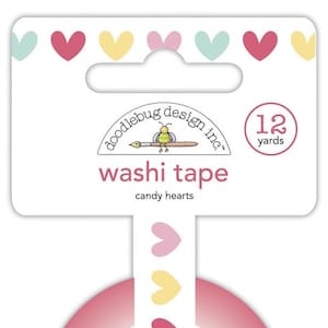 Doodlebug Washi Tape - Candy Hearts