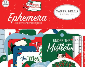 Carta Bella Merry Christmas Ephemera