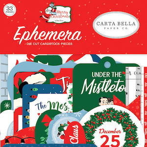 Carta Bella Merry Christmas Ephemera
