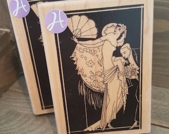 Graphic 45 Romantique Wood Stamp