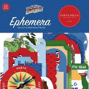 Carta Bella Our Travel Adventure Ephemera