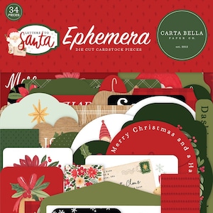 Carta Bella Letters to Santa Ephemera