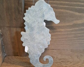 Hippocampe galvanisé Hampton Art
