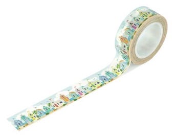 Carta Bella Beach Town: Beach Front Houses Washi Tape