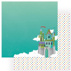 Photoplay - Dragon Dreams - Damsel 12x12 Scrapbook Paper
