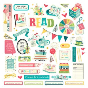 Photoplay Book Club 12"x12" Element Stickers