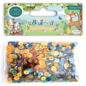 Craft Consortium Bluebells ad Buttercups Sequins