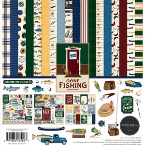 Kit de collection Carta Bella Gone Fishing