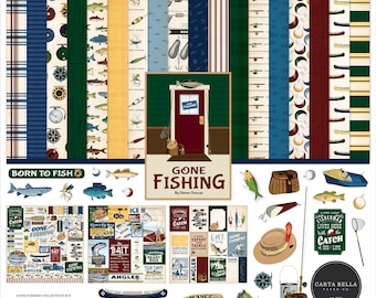 Carta Bella Gone Fishing Collection Kit