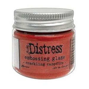 Tim Holtz Distress Embossing Glaze Knetterend kampvuur