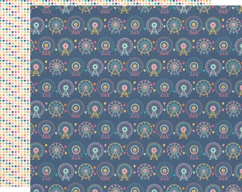 Echo Park Paper - Summer Dreams - Enjoy the Ride 12x12 Scrapbook Paper