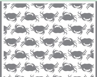 Carta Bella Crab Stencil