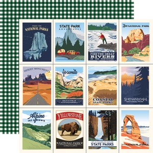 Carta Bella - Outdoor Adventures - Outdoor Wonders Scrapbook Paper
