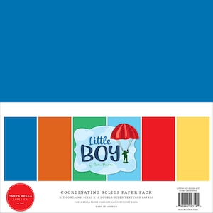 Carta Bella Solids Kit - Little Boy