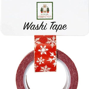 Carta Bella Home for Christmas Christmas Snowflake Washi Tape