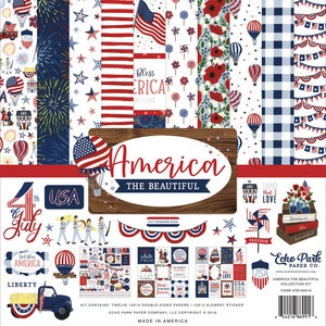 Kit collezione Echo Park America the Beautiful