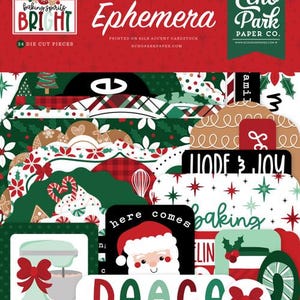 Efímeras brillantes de Echo Park Baking Spirits