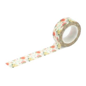 Carta Bella Here Comes Spring Washi Tape - Fresh Market Flowers