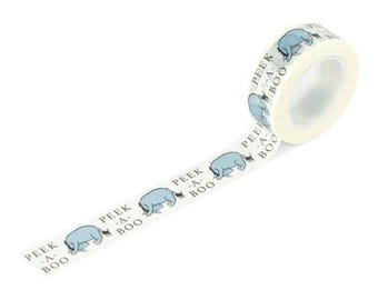 Winnie The Pooh Baby: Washi Tape - Peek A Boo Eeyore