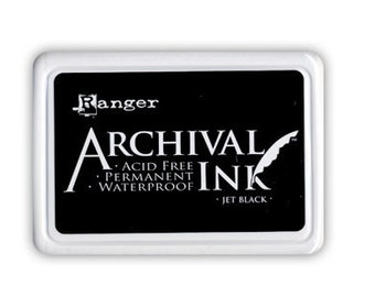 Ranger Ink Archival Ink Pad - Jet Black