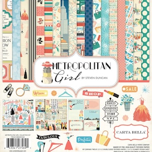 Carta Bella Metropolitan Girl Collection Kit