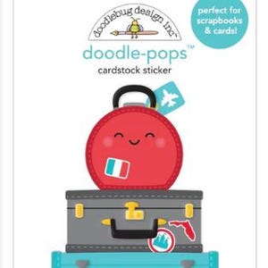 Doodlebug Doodle-Pops Sticker aus Karton